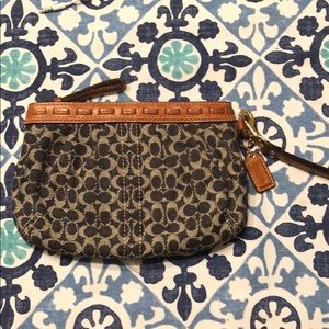 Coach Wristlet/Clutch